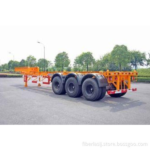 Steel Tank Container Trailer Chassis / 40 ft Gooseneck Trai